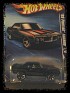 1:64 - Mattel - Hotwheels - 69 Pontiac Firebird T/A - 2010 - Blanco y lineas rojas - Personalizado - Muscle mania - 1
